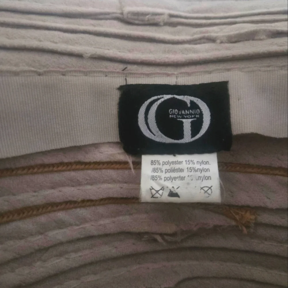 Giovannio New York Cream Swirl Look And Feel Of Suede Bucket Hat